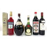 6 various bottles, 1x 2000 Inniskillin Niagara Peninsula Vidal Icewine Ontario with box 20cl, 1x