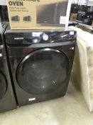 +VAT Samsung Smart Things washing machine in black (WF20DGB650BV)