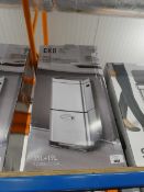 +VAT Boxed EKO Sensible Eco Living Himalaya stainless steel 2 section 35L and 19L bin