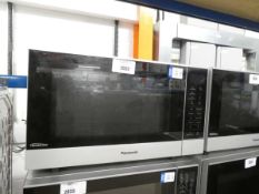 +VAT Panasonic inverter microwave (NN-SF364M) in silver