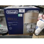 +VAT DeLonghi Dedica Arte coffee machine in box