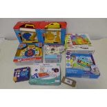 +VAT Selection of toddler toys incl. Fisher Price music box record players, Fisher Price See &