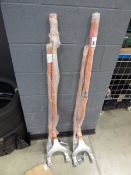 +VAT Pair of Vevor manual tyre mount/demount tools