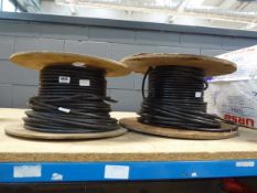 2 reels or armoured cabling