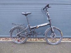 +VAT FHW folding bike in black