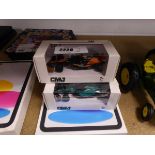 +VAT 2 boxed CMJ diecast collectors ed. Formula One cars