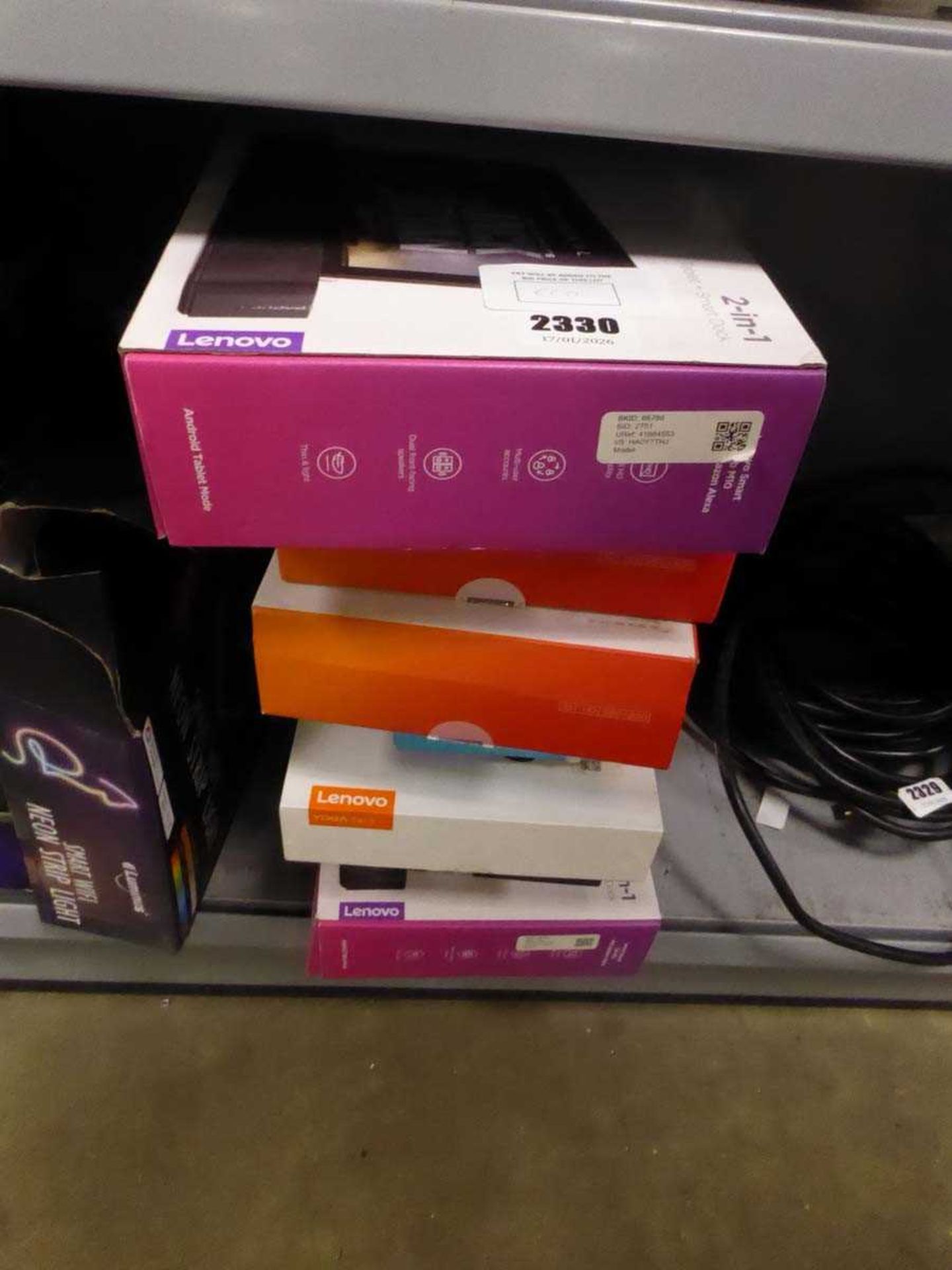 +VAT Seven Lenovo tablets for spares and repairs