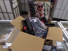 +VAT Box containing various glasses and sunglasses