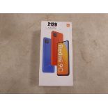 Sealed Redmi 9C mobile phone, in sunrise orange 3GB RAM, 64GB ROM