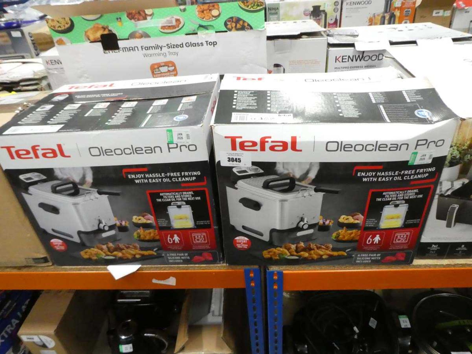 +VAT 2 Tefal Olio clean pro fryers