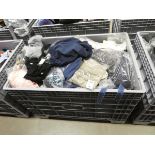 +VAT Pallet box (not included) of mixed ladies and men's clothing