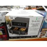 +VAT Dual basket air fryer