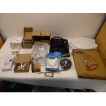 +VAT Selection of plumbing and bathroom to include kitchen taps, toilet seats, a water filter,