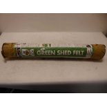 +VAT Roll of green shed felt