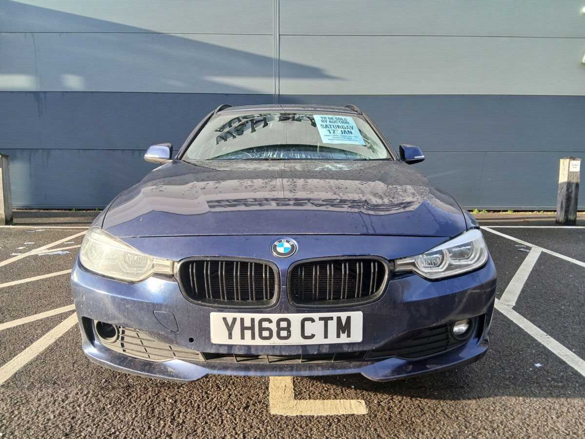 (YH68 CTM) 2019 BMW 318d SE Touring Steptronic Auto 5-door estate in blue, 1995cc diesel, 8-speed - Image 2 of 14