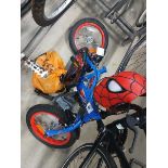 +VAT Childs Spider Man bike