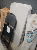 +VAT Two Lifetime tables plus an office chair