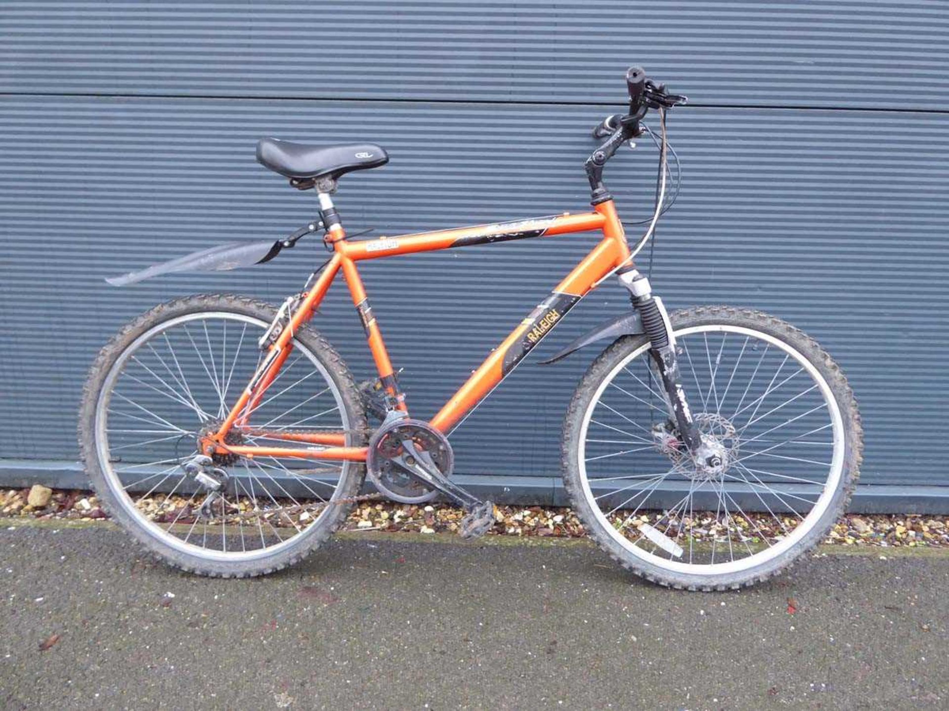 Raleigh TigerShark orange gents bike