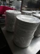 +VAT Approx. 80 Churchill 21cm side plates
