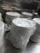 +VAT Approx. 80 Churchill 21cm side plates