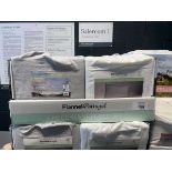 +VAT Box containing x6 Flannel Portugal flannel bed sets - single