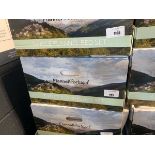 +VAT Box containing x6 Flannel Portugal flannel bed sets - single