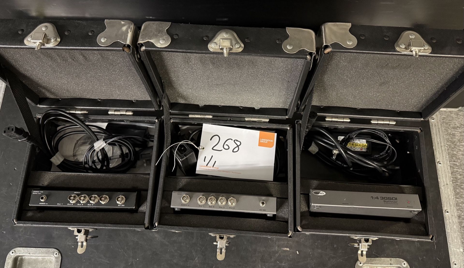 3 x Gefen 1:4 3GSDI Distribution Amplifiers: Located at 69 Melchett Rd, King's Norton, Birmingham