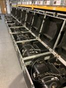 2x CM Lodestar D8 1000kg 20m HOL Double Brake Motor Low Voltage, c/w: 2x Single Flightcase, Fully