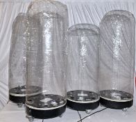 4x Showtec Moving Head Inflatable Dome, 16a Plug c/w: 1x Dome, 1x Rig Bar, Fully tested and working,