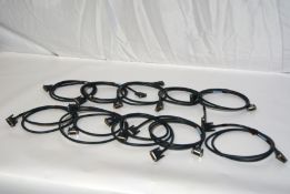 10x DVI Cable M-M 1.8m, Fully tested and working, (Located at IPS, Second Avenue, Milton Keynes, MK1