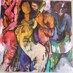 Adrian Torres Very Large (6ft x 6ft) Original Painting