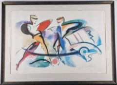 Alfred Gockel Signed Lithograph