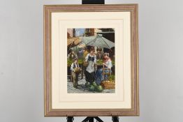 M. Liberti Original Framed Painting