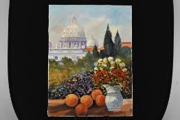 Mario Puopolo Oil On Canvas, Italian Artist