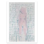 Tracey Emin I Am The Last of My Kind, Original Tube, RA, 80 x 60 cm Not Signed