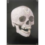 Damien Hirst (b 1965) Diamond Skull Poster, For The Love of God, Whitecube Gallery, 1st Ed, 2007