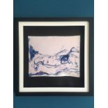 Tracey Emin (b1963) "I Thought About You Deeply More Than You Know", Silk Print, Framed, 2017