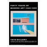 David Hockney (1937) ‘A Bigger Splash’ Lithograph In Vibrant Colours, Open Edition, 1967