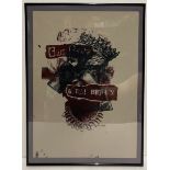Jamie Reid (1947-2023) James Cauty (b.1956) 'God Save Great Britain', Screenprint, Test Proof, Fr...