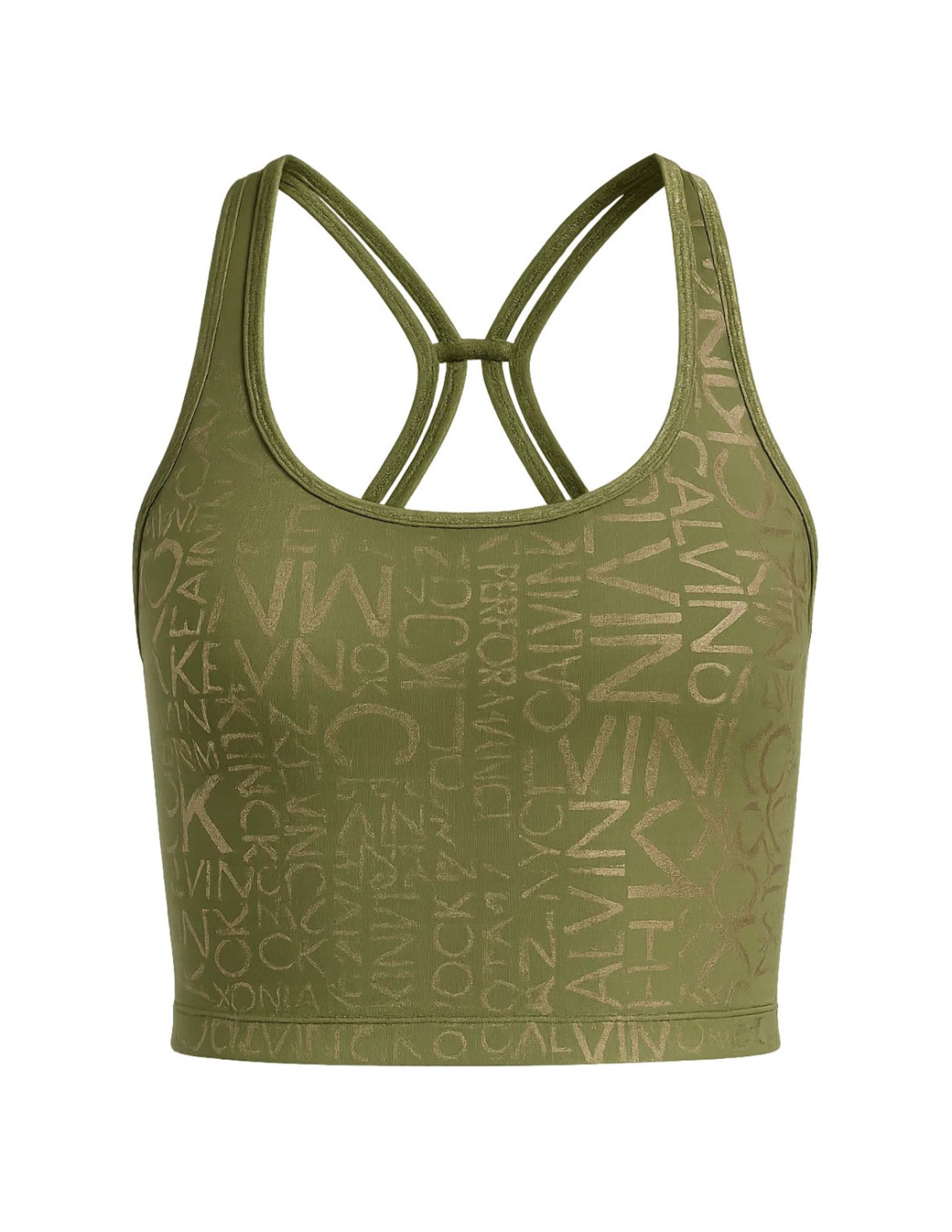 10 x Calvin Klein Womens Performance Printed Strappy-Back Tank Top - New - RRP £370.00 - Image 6 of 6