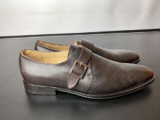 Pierre Cardin Brown Leather Shoes - 42 / UK 8