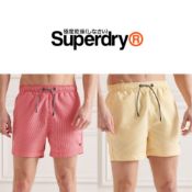 10 x Superdry Mens Swimshorts - New - RRP £449.90
