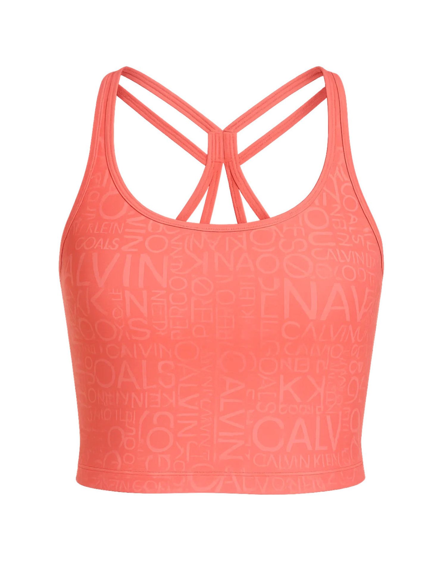 10 x Calvin Klein Womens Performance Printed Strappy-Back Tank Top - New - RRP £370.00 - Image 4 of 6