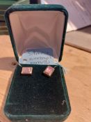 Silver and Amethyst Earrings