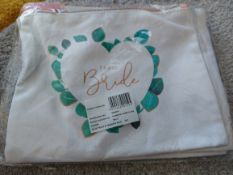 Team Bride Accessory Bags Paperchase x 6