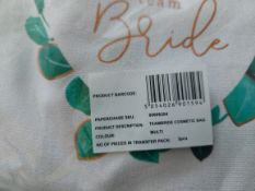 Pack of 3 Team Bride Cosmetic Bags