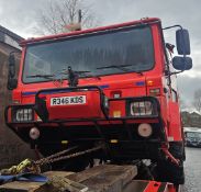 Caterpillar C18 (700HP) Complete Engine Low KM's (8000) Carmichael MVF2 6x6 Fire Engine Truck