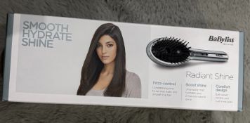 Job Lot | Brand New Stock | BaByliss HB55U Radiant Shine Frizz Control Steam Hair Brush RRP £30 E...
