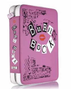 Mean Girls Burn Book Make Up Brush Holder