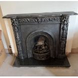 Victorian Cast Iron Fire Surround / Fireplace